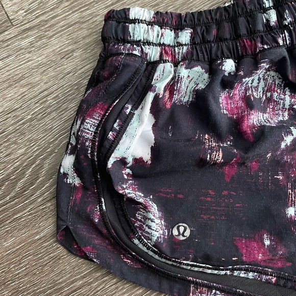 Lululemon running Shorts with fun pattern - Picture 2 of 5